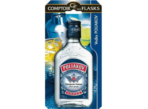 POLIAKOV TRIPLE DISTILLED VODKA 37.5% 20CL (#118699)