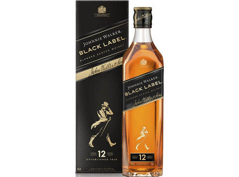 JOHNNIE WALKER BLACK 12YO WHISKY 40% 70CL (#118712)