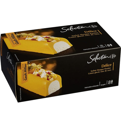 MANGO PASSION COCONUT ICE LOG 500G (#120100)