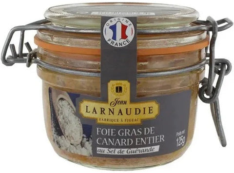 WHOLE DUCK FOIE GRAS GUERANDE SALT 125G (#126016)