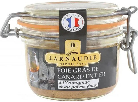 WHOLE DUCK FOIE GRAS ARMAGNAC PEPPER 125G (#126015)
