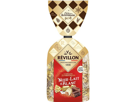 MILK DARK WHITE CHOCOLATE PAPILLOTES 360G (#126782)