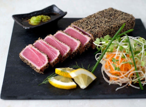 BLACK PEPPER TUNA TATAKI LOIN 500G (#122097)