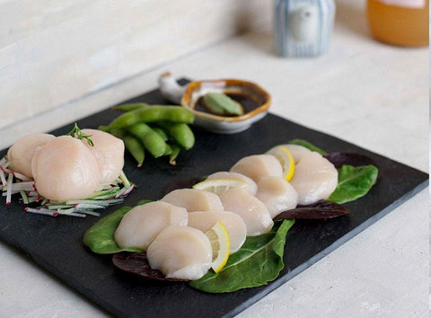 SASHIMI GRADE SCALLOPS 1KG (#122096)