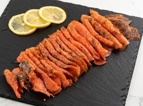 GRAVADLAX SMOKED SALMON 200G (#122110)