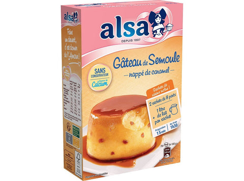SEMOLINA CAKE CARAMEL BAKE 414G (#116382)