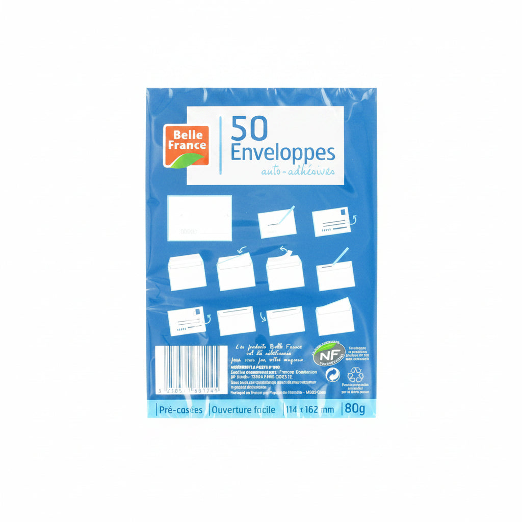 WHITE SELF ADHESIVE ENVELOPES C6 (