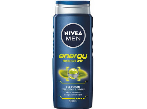 ENERGY SHOWER GEL WITH MINT 500ML (#127084)