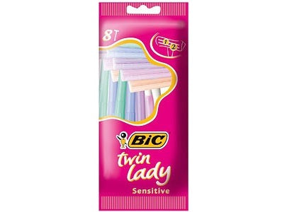 TWIN LADY SENSITIVE RAZORS 8PC (#127139)