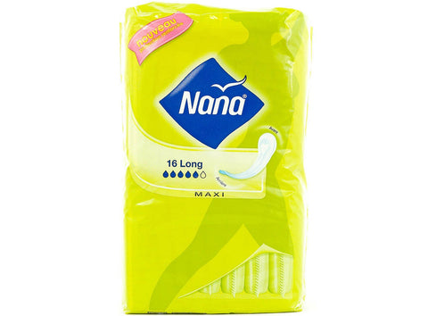 MAXI LONG SANITARY PADS 16PC (#127546)