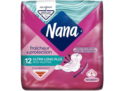 ULTRA LONG SANITARY TOWELS 12PC (#127533)