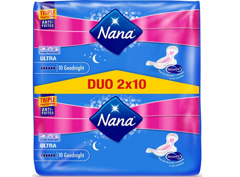 GOOD NIGHT SANITARY PADS 20PC (#127152)