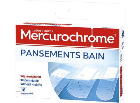 WATERPROOF BATH PLASTERS 16PC (#127154)