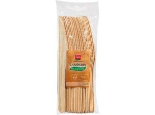 WOODEN KNIVES 20PC (#127201)