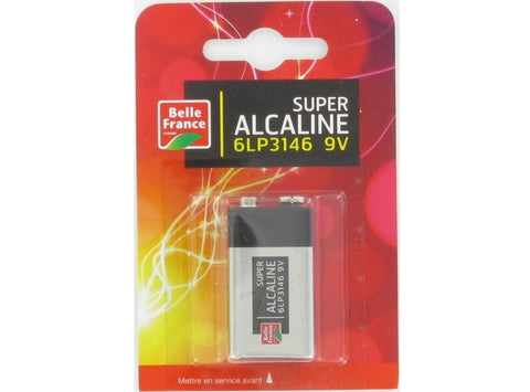ALKALINE BATTERIES 9V (#127204)
