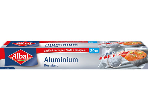 REINFORCED ALUMINIUM FOIL ROLL 20M (#127208)