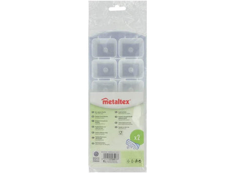ICE CUBE TRAY 12 CUBES 2PC (#127220)