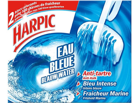 BLUE WATER ANTI-SCALING TOILET BLOCKS 2PC (#119680)