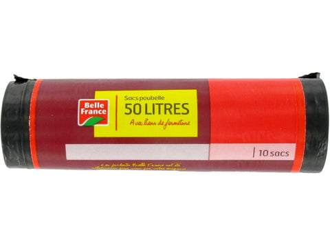 BIN LINERS 50L 10PC (#127255)