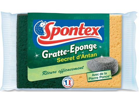 SCRATCHING SPONGES PUMICE STONE 2PC (#119478)
