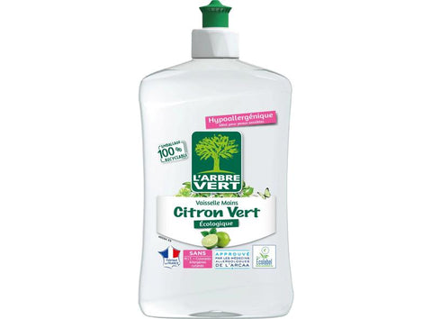 ORG LIME CONCENTRATED DISHWASHING LIQUID 500ML (#119748)