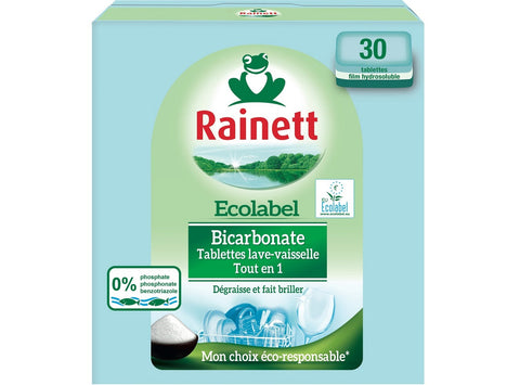 ORG BICARBONATE DISHWASHER TABLETS 30PC (#119728)