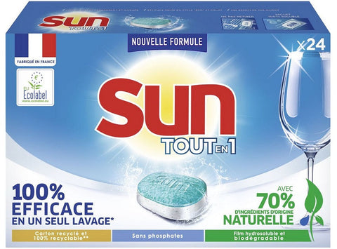 ALL-IN-ONE DISHWASHER TABLETS 24PV (#119715)