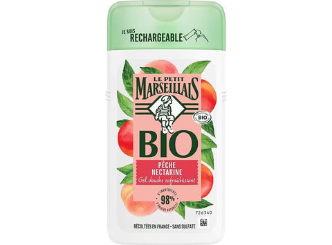 ORG PEACH NECTARINE SHOWER 250ML (#118925)