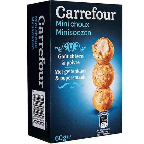 GOAT CHEESE PEPPER CHOUX 60G (#117190)
