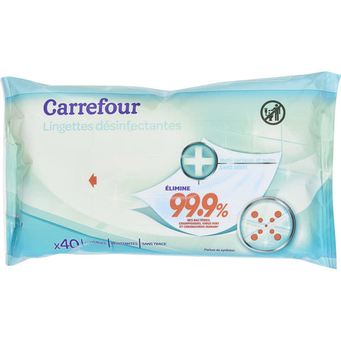 SANITIZING WIPES 40PC (#119632)