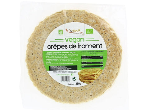 ORG VEGAN WHEAT PANCAKES 360G (#125729)