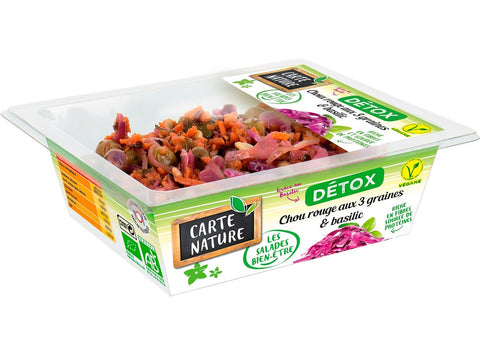 ORG RED CABBAGE SEEDS BASIL 160G (#125724)