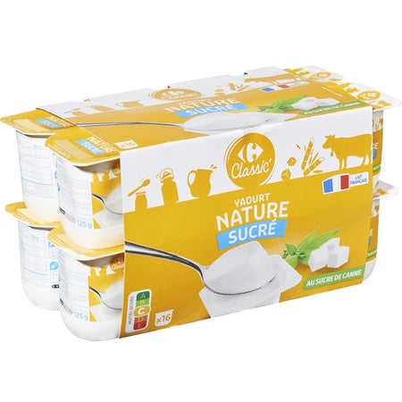 SWEETENED YOGURT 125G (#113726)