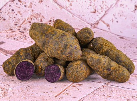 ORGANIC VITELOTTE POTATOES 1KG (#121226)