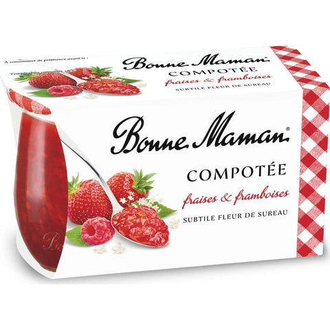 STRAWBERRY RASPBERRY COMPOTE 130G (#114611)