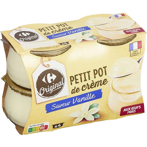 VANILLA CREAM POTS DESSERT 100G (#116844)