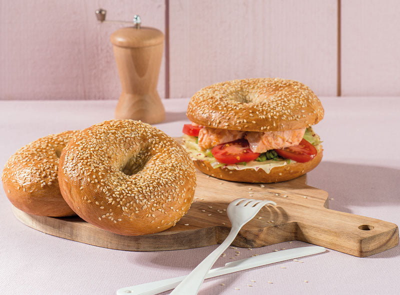 SESAME BAGELS 3PC X115G (