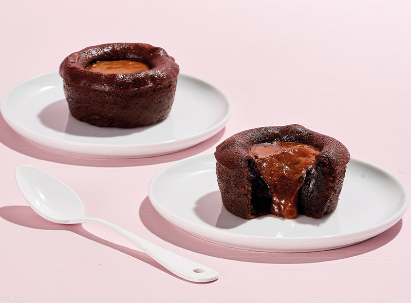CHOCOLATE SALTED CARAMEL FONDANT 1PC X 90G (