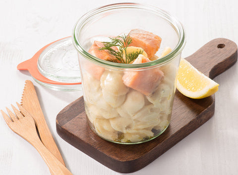 SALMON ORRECHIETTES MEAL 335G (#127946)