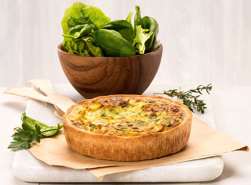 LEEK PARMESAN QUICHE 1PC X 200G (