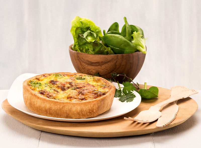 SALMON BROCCOLI QUICHE 1PC X 200G (