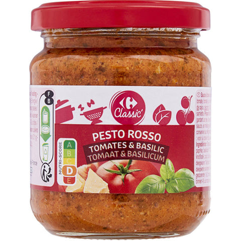 RED PESTO SAUCE 190G (#120374)