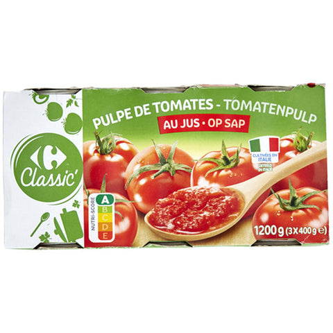 DICED TOMATO PULP 400G (#117867)