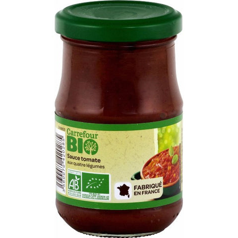 ORGANIC TOMATO VEGETABLE SAUCE 190G (#120398)