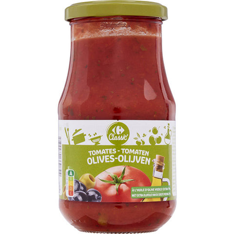 TOMATO OLIVE SAUCE 420G (#120397)