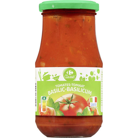 TOMATO AND BASIL SAUCE 420G (#120389)