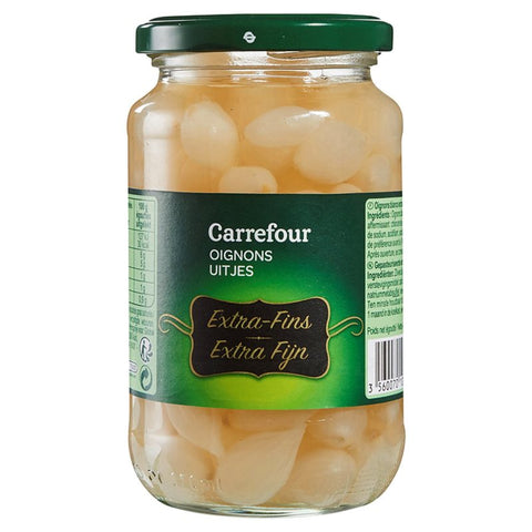 EXTRA FINE WHITE ONIONS 340G (#120294)