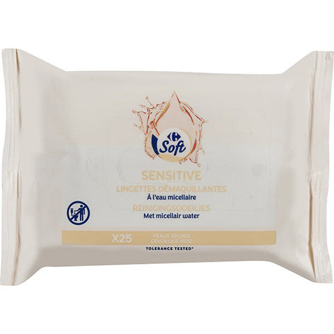 MICELLAR WATER MAKE-UP WIPES 25PC (#119226)