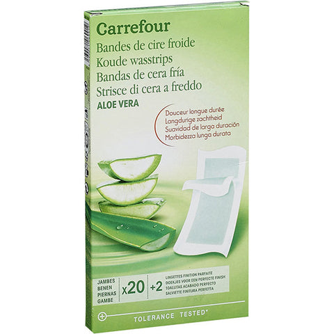 COLD WAX STRIPS FOR LEGS 20PC (#119276)