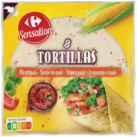 CORN TORTILLA WRAPS 320G (#117582)